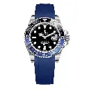Rolex GMT-Master II FKM Rubber Strap – Blue