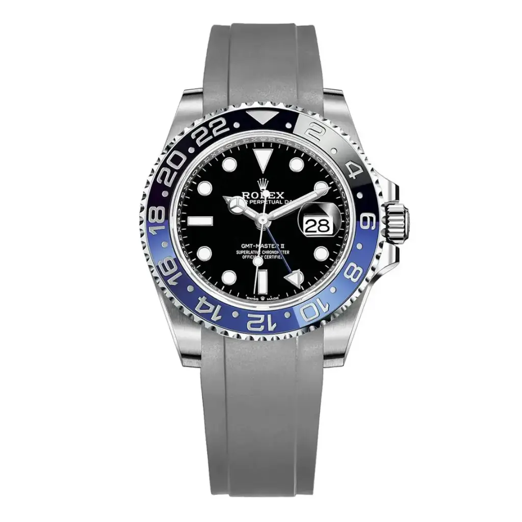 Rolex GMT-Master II FKM Rubber Strap – Grey