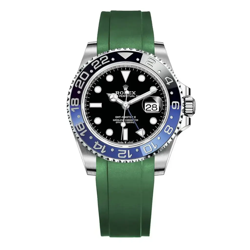 Rolex GMT-Master II FKM Rubber Strap – Green