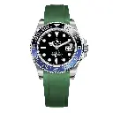 Rolex GMT-Master II FKM Rubber Strap – Green