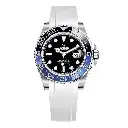 Rolex GMT-Master II FKM Rubber Strap – White