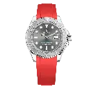 Rolex Yacht-Master Rubber Strap – Red