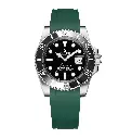 Rolex Submariner FKM Rubber Strap – Green