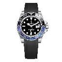 Rolex GMT-Master II FKM Rubber Strap – Black