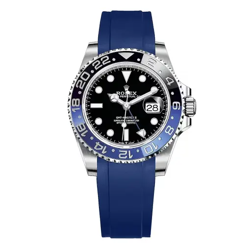 Rolex GMT-Master II FKM Rubber Strap – Blue