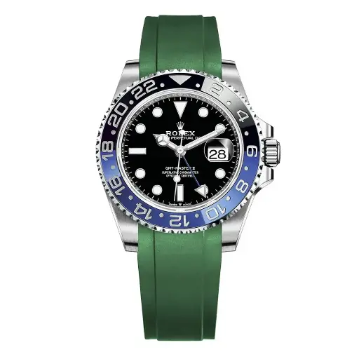 Rolex GMT-Master II FKM Rubber Strap – Green