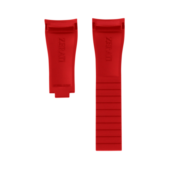 Rolex GMT-Master II FKM Rubber Strap - Red - Image 2